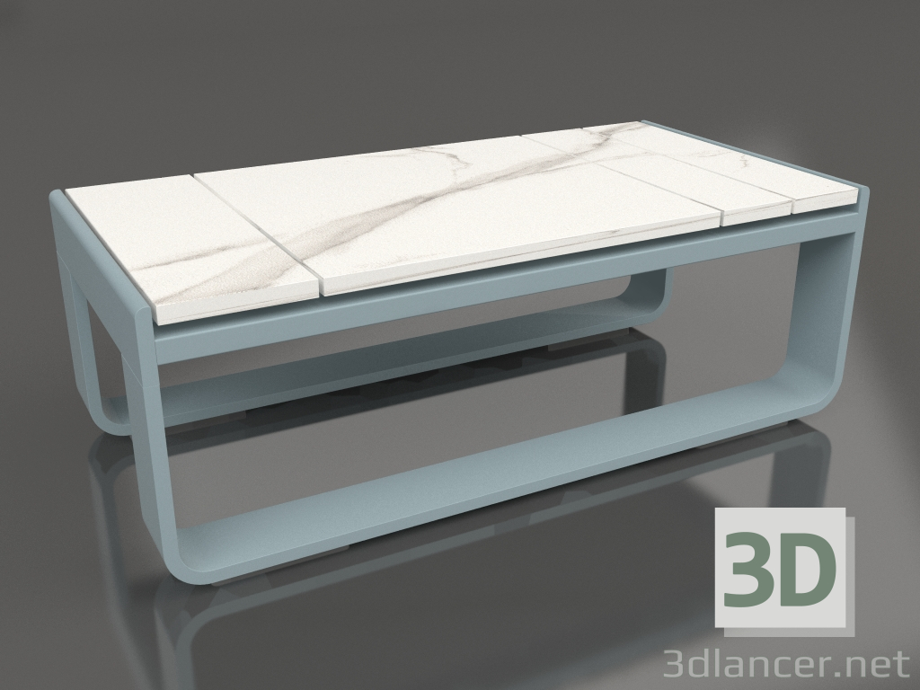 Modelo 3d Mesa lateral 35 (DEKTON Aura, Azul cinza) - preview