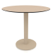 3d model Dining table on column leg Ø80 (Sand) - preview