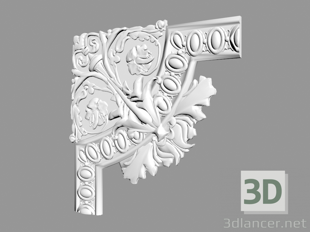 Modelo 3d Membro de canto CF602-A - preview