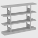 3d model Rack HARVARDEVO COMPOSITION (180XH143) - preview