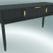 3d model Console with 3 drawers (Dark Oak) - preview