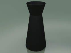 Vase Giravolta - vase D (noir mat)