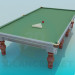 3D modeli Bilardo masası - önizleme