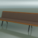 3d model Central module Waiting 4501 (L 240 cm, Teak effect) - preview