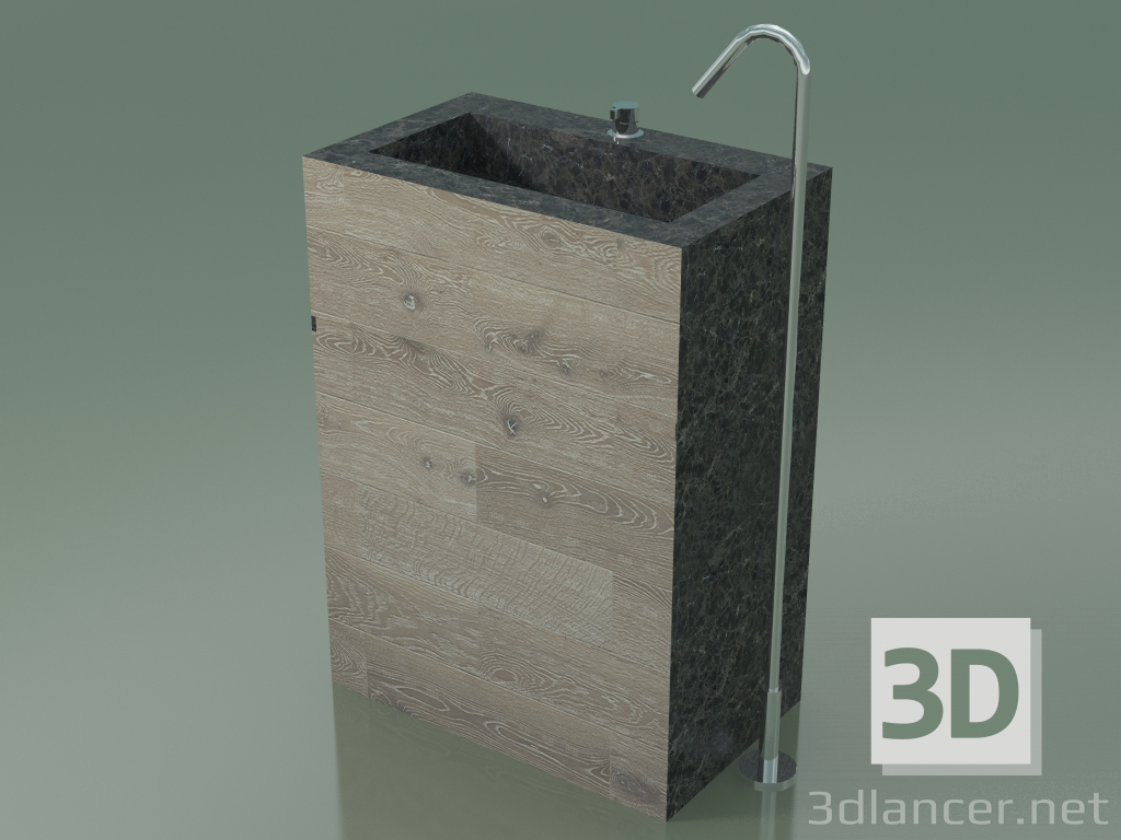 modèle 3D Lavabo (D11) - preview