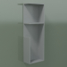 3d model Vertical shelf (90U19003, Silver Gray C35, L 24, P 12, H 72 cm) - preview