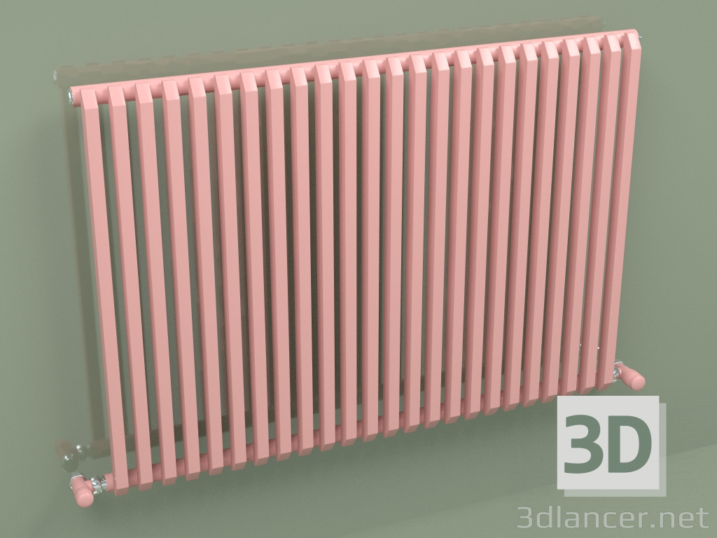 3d model Radiator SAX (H 680 24 EL, Pink - RAL 3015) - preview