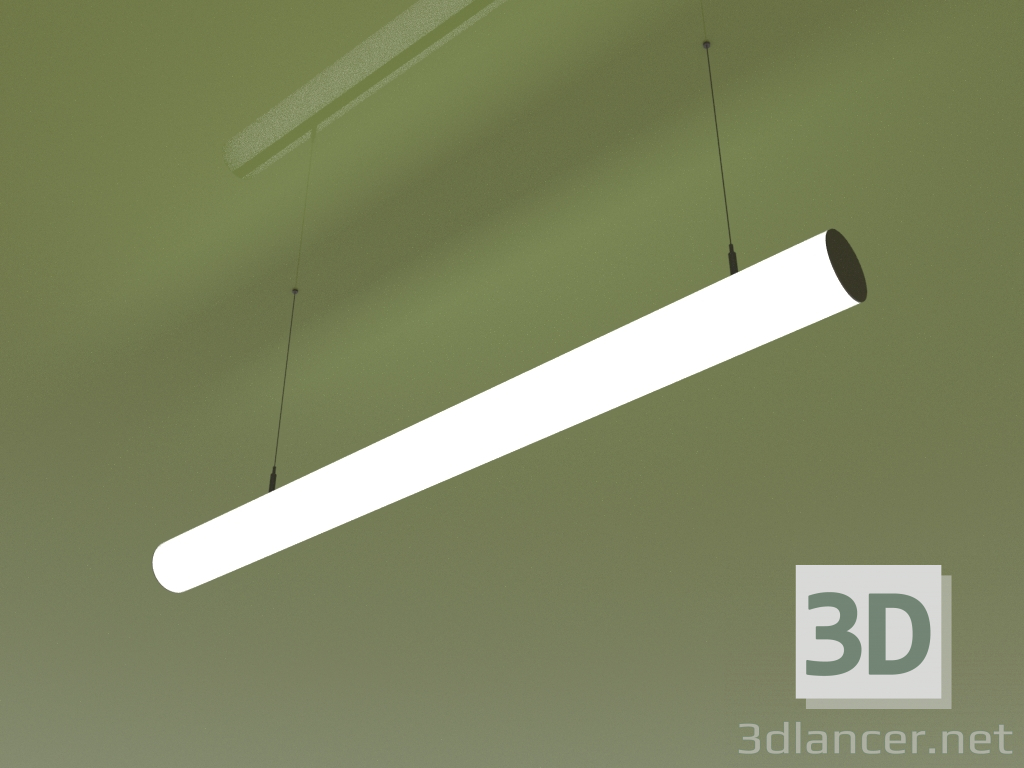 modello 3D Corpo illuminante LINEAR O90 (1250 mm) - anteprima