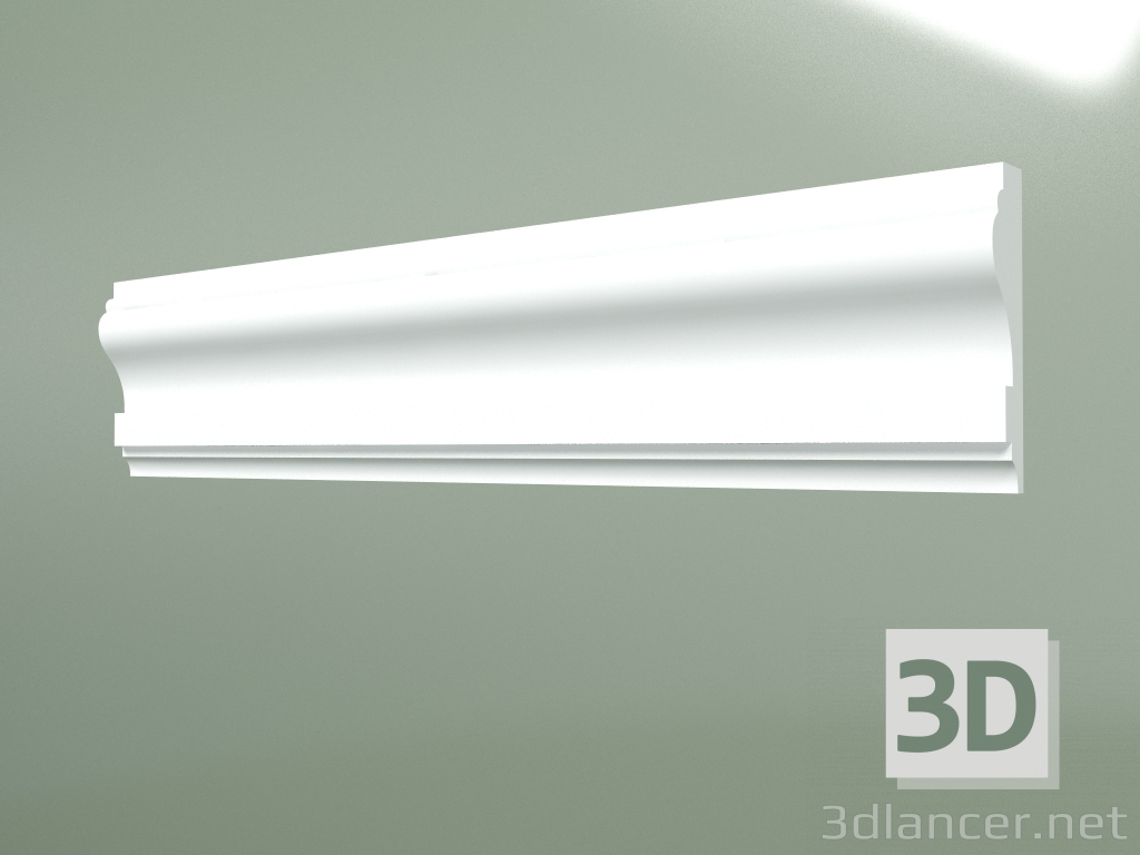 3d model Gypsum molding MT142 - preview