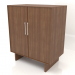 modèle 3D Armoire W 02 (1000x600x1200, bois brun clair) - preview