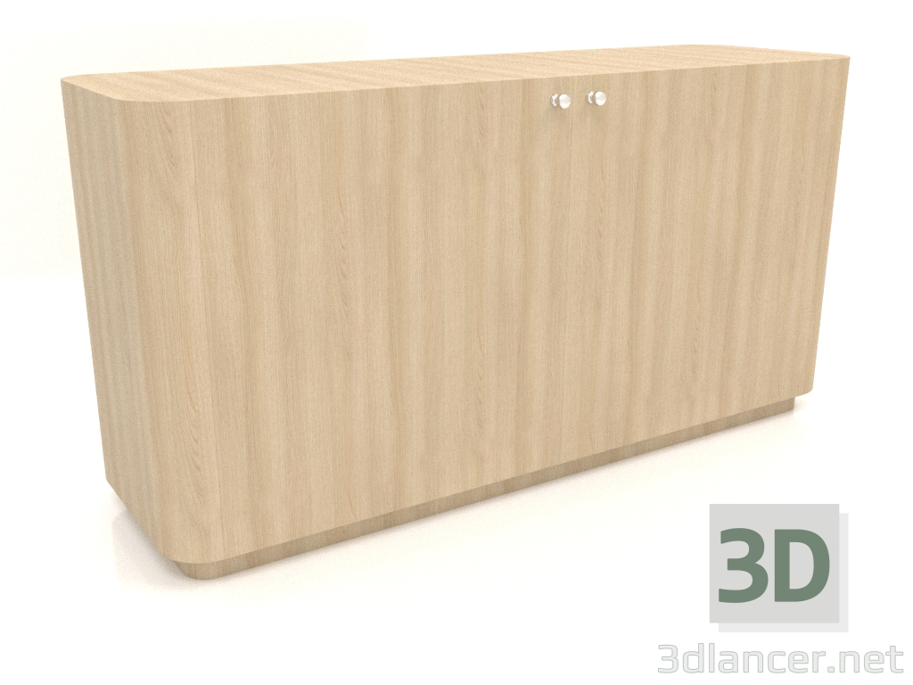 modello 3D Armadio TM 031 (1460x450x750, legno bianco) - anteprima