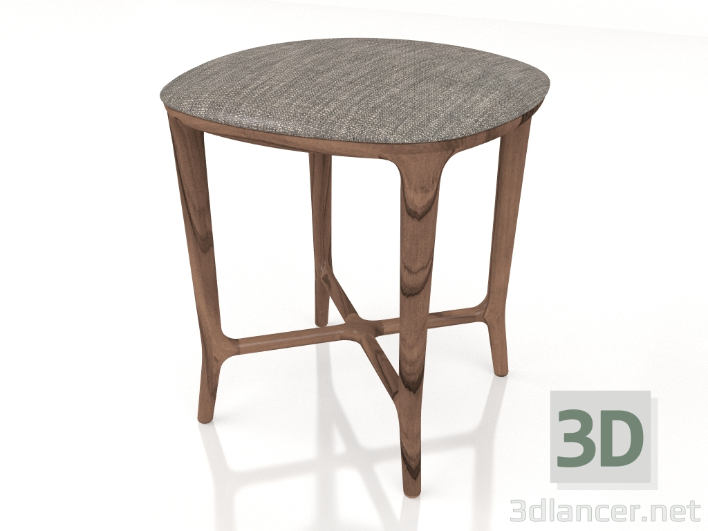 modello 3D Jun Sgabello - anteprima