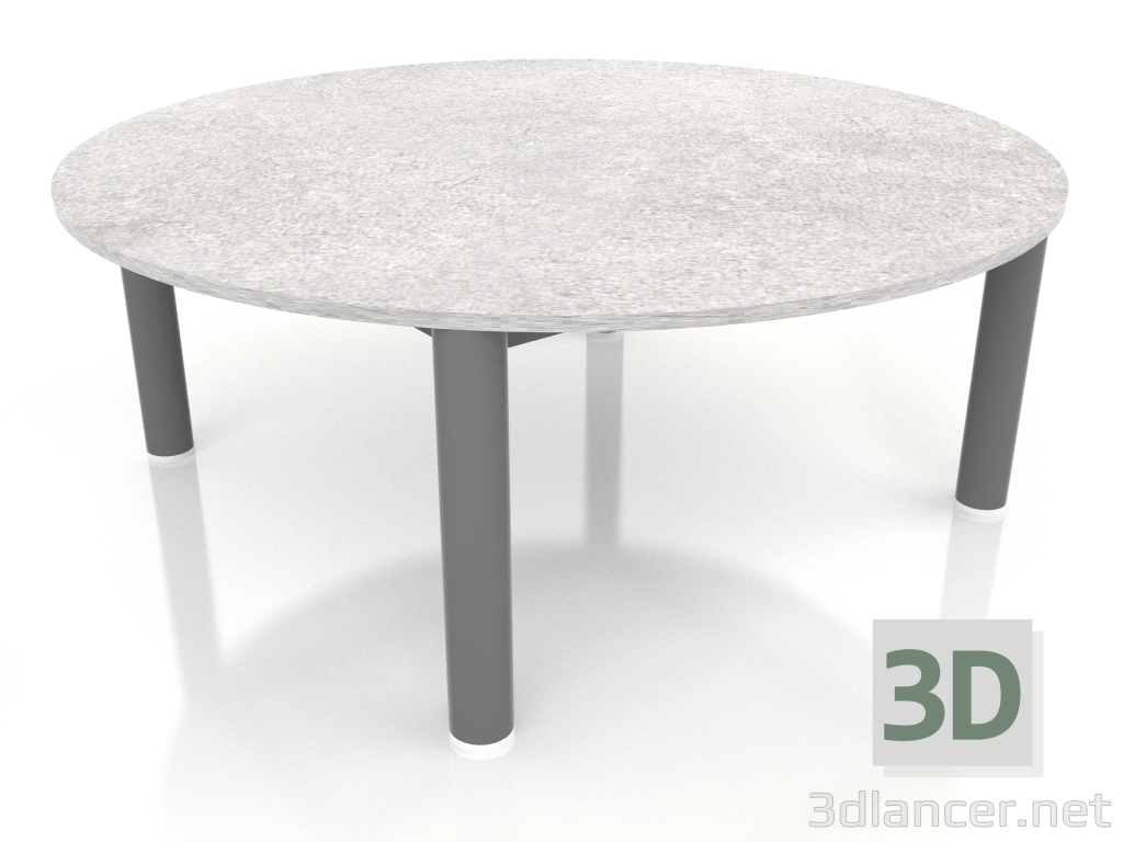 3d модель Стол журнальный D 90 (Anthracite, DEKTON Kreta) – превью