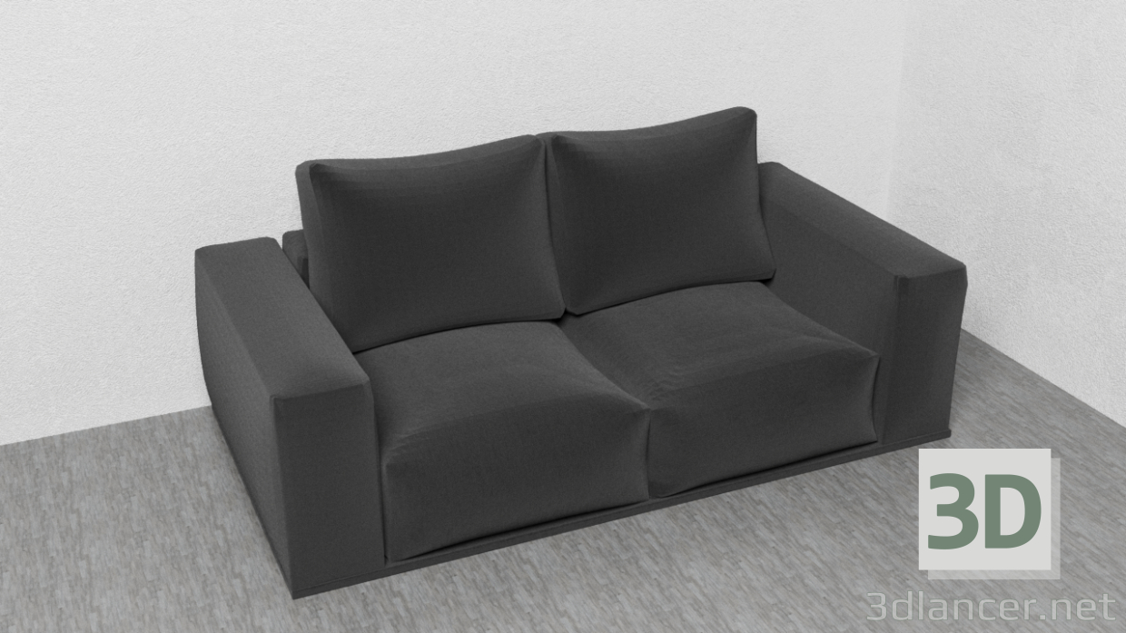 3d Sofa model buy - render