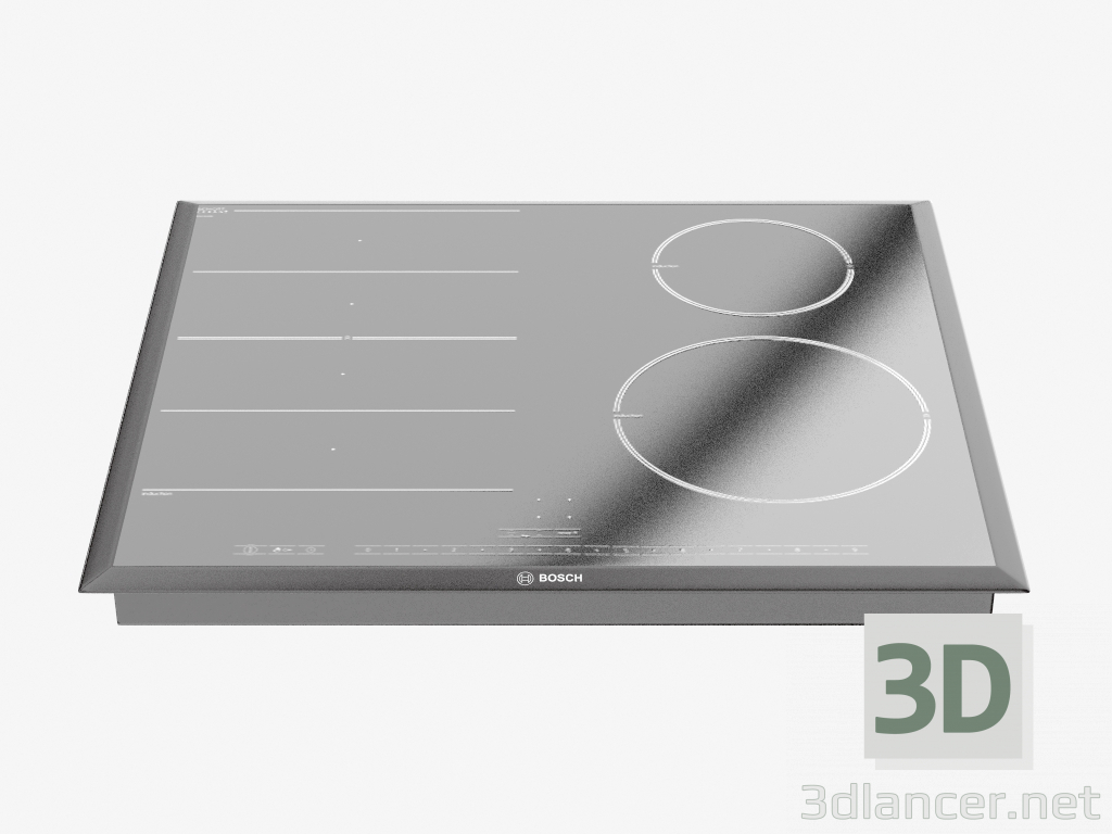 3D Modell Einbau-Induktionsherd PIN675N17E - Vorschau