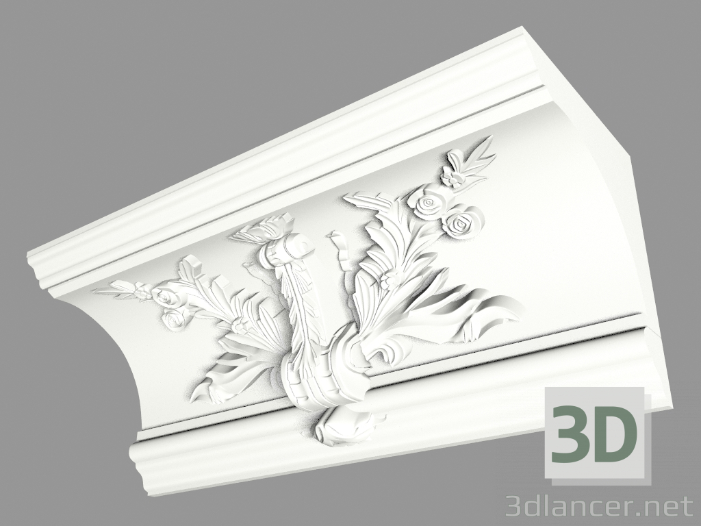 3d model Molded eaves (KF49k) - preview