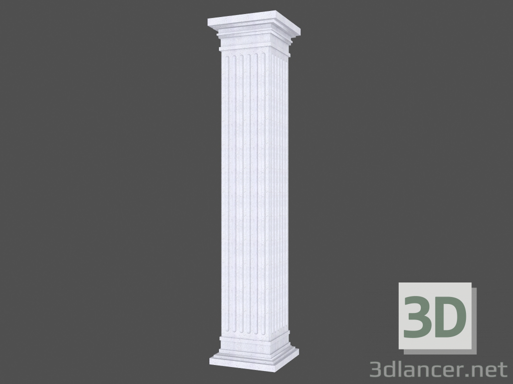 3D modeli Sütun (K60K) - önizleme