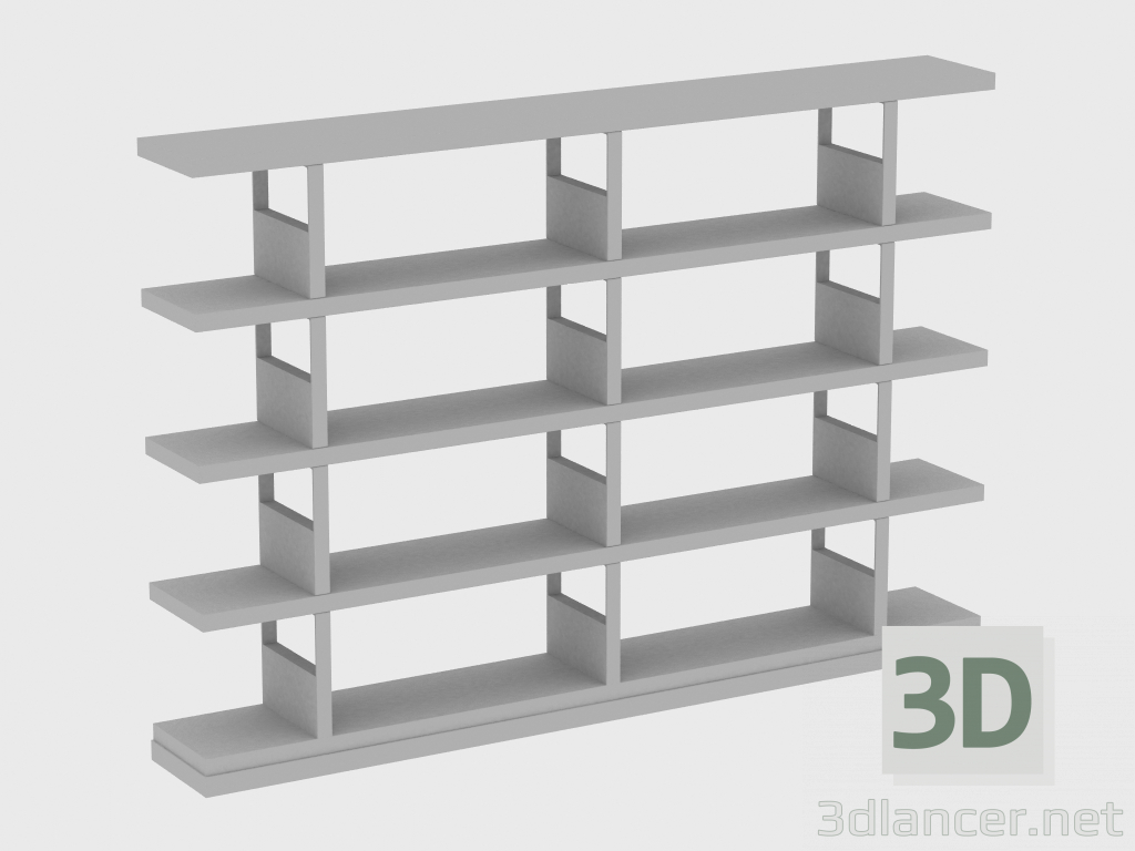 3d model COMPOSICIÓN HARVARDEVO De Rack (260xH143) - vista previa