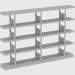 3d model Rack HARVARDEVO COMPOSITION (260xH143) - preview