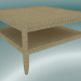 Modelo 3d Mesa de centro (Light Oak) - preview