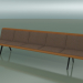 3d model Central module Waiting 4502 (L 300 cm, Teak effect) - preview