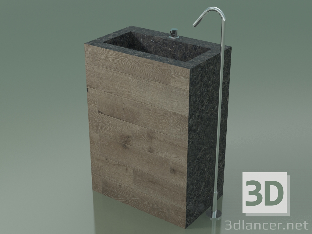 modèle 3D Lavabo (D12) - preview