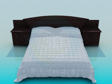 modèle 3D Lit - preview
