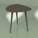 modèle 3D Table d'appoint Drop monochrome (marron foncé) - preview