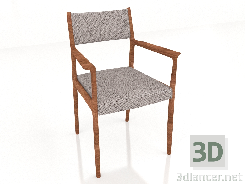 Modelo 3d Cadeira Lisa - preview