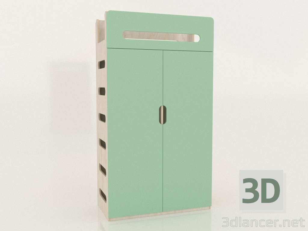 3D Modell Kleiderschrank geschlossen MOVE WA (WMMWA1) - Vorschau