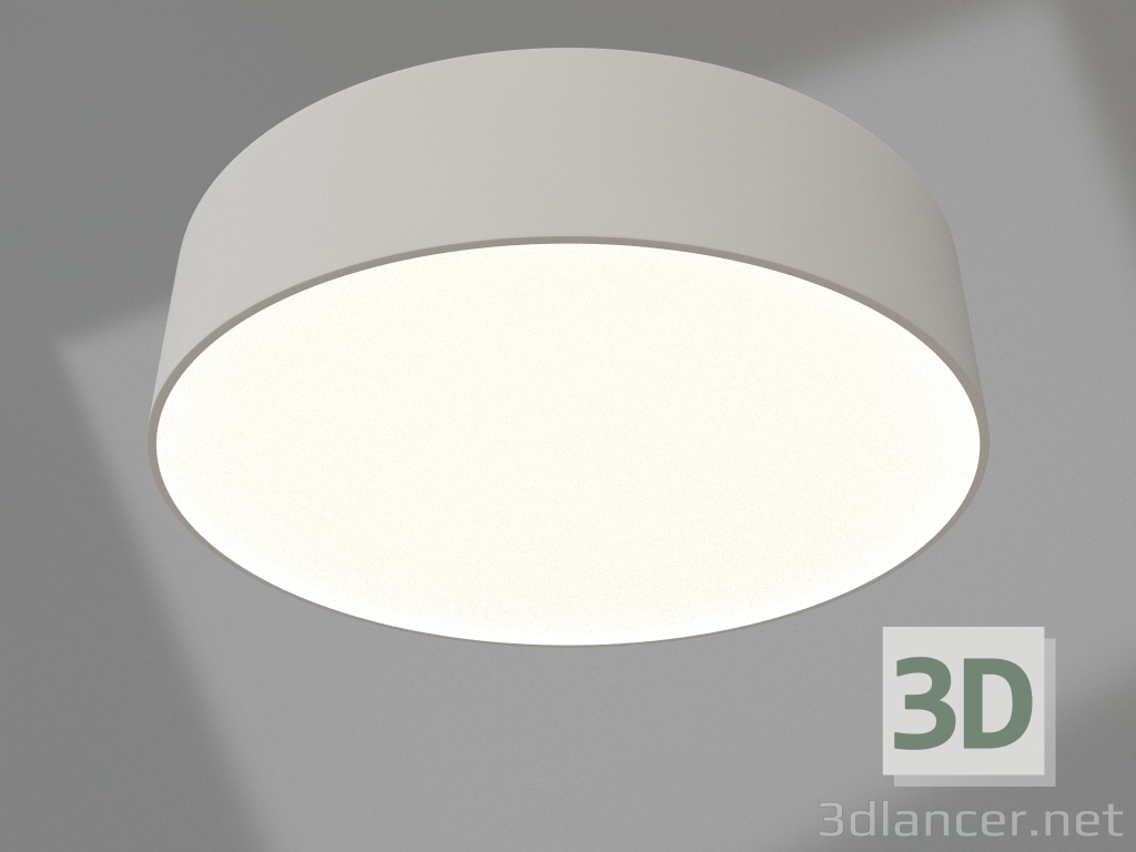 3d model Lamp IM-RONDO-EMERGENCY-3H-R210-20W Warm3000 (WH, 120 deg, 230V) - preview