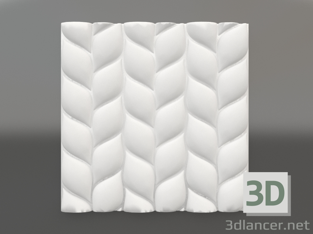 3D modeli 3 boyutlu panel 083 - önizleme