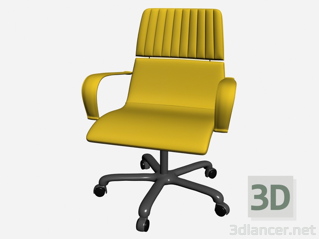 modèle 3D Fauteuil studio Herman 1 - preview