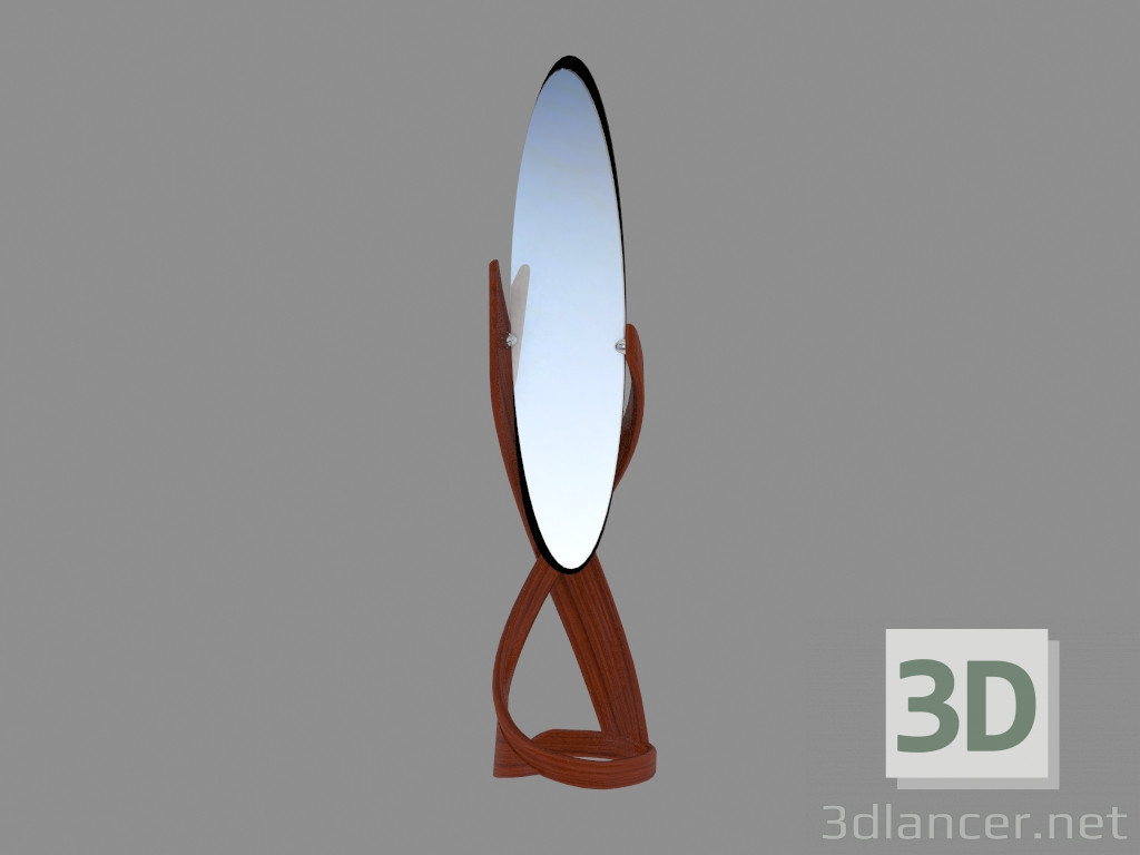 3d model Espejo en el estilo Art Nouveau - vista previa