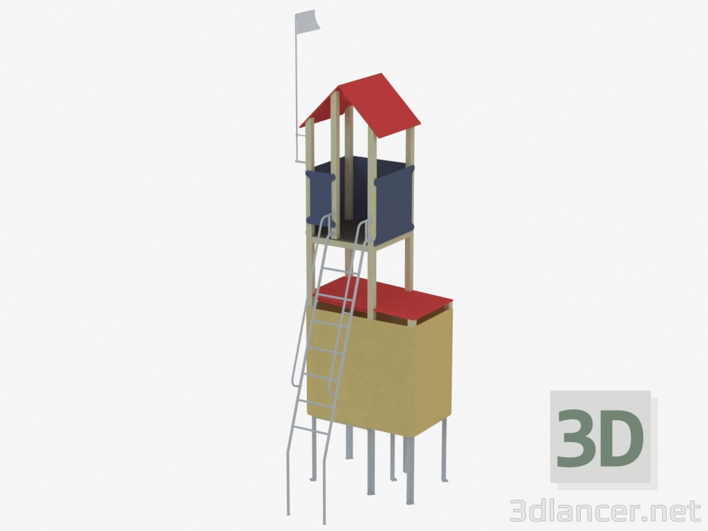 3d model Elemento de mejora (almacén) (9038) - vista previa