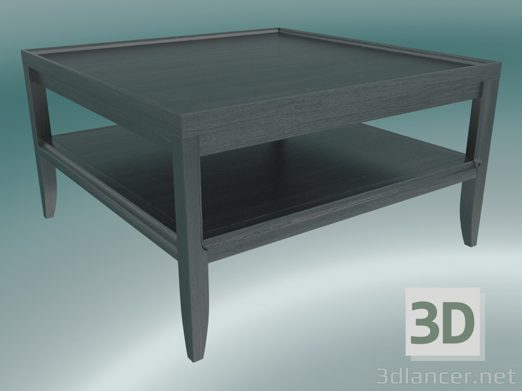 3D Modell Couchtisch (Eiche grau) - Vorschau