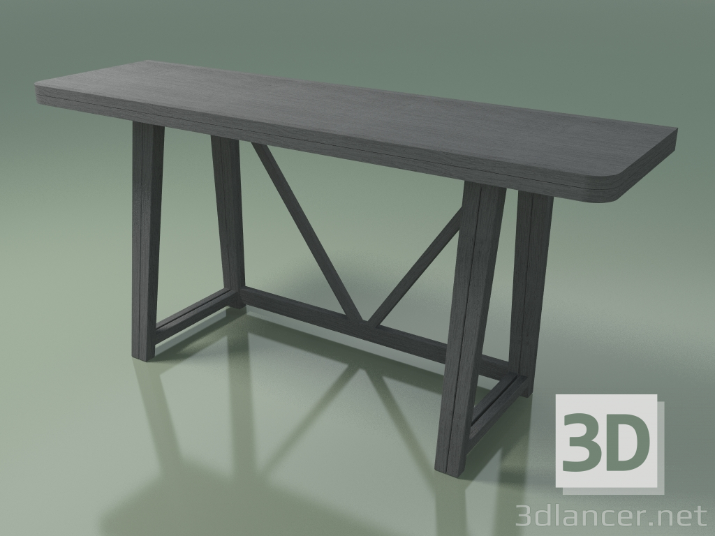 3d model Mesa consola plegable (51, gris) - vista previa