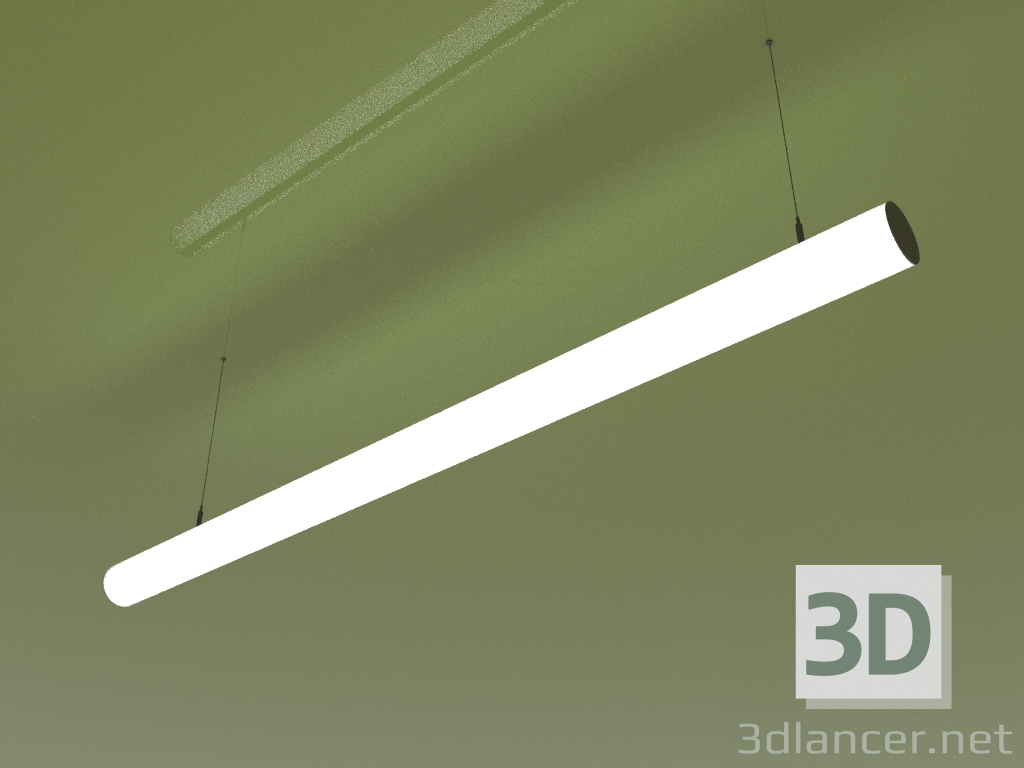 3d model Luminaria LINEAR O90 (1750 mm) - vista previa