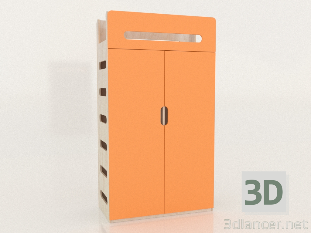 3d model Wardrobe closed MOVE WA (WOMWA1) - preview