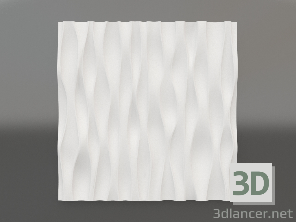 Modelo 3d painel 3d 009 - preview