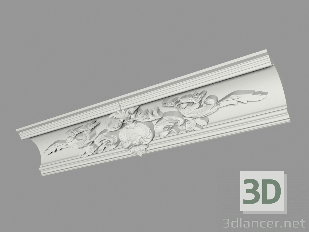 3d model Molded eaves (KF50ts) - preview