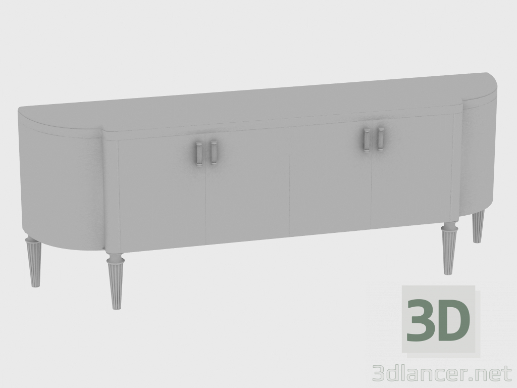 3d model Gabinete bajo JULIAN LOW CABINET (265X54XH99) - vista previa