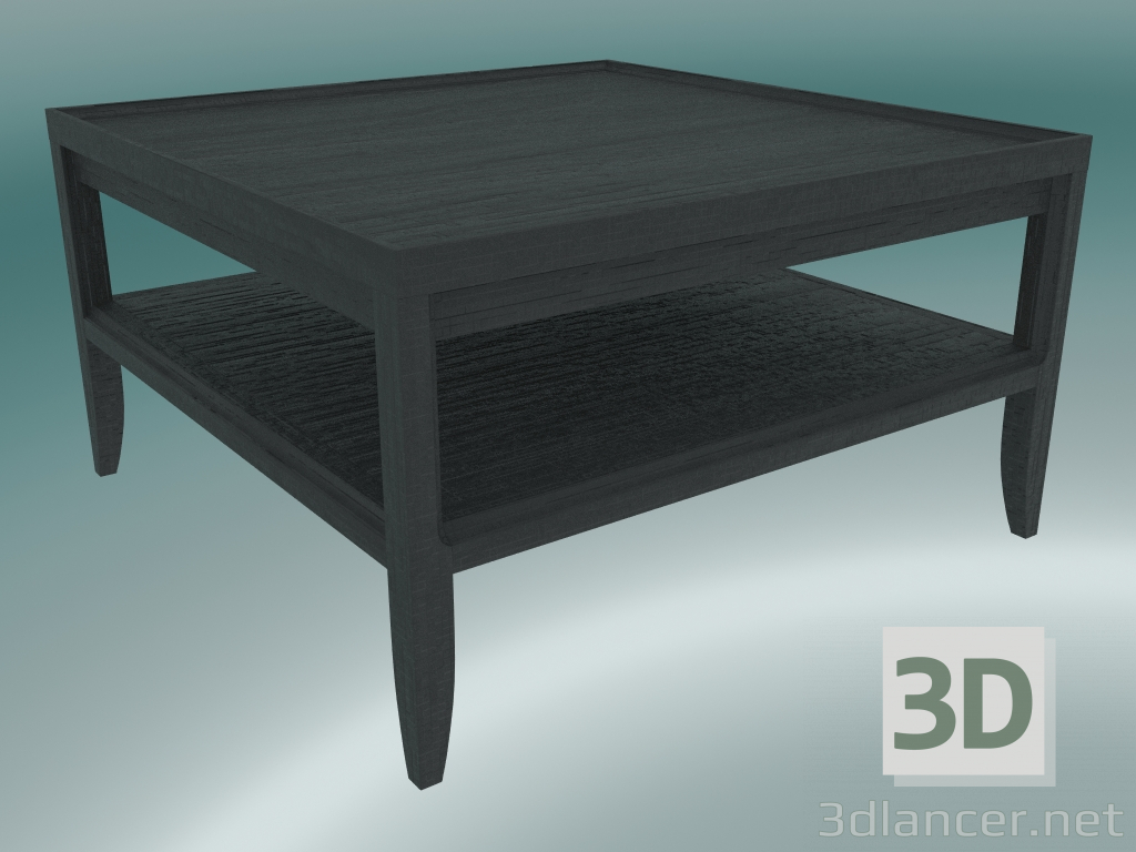 modello 3D Tavolino (rovere moro) - anteprima