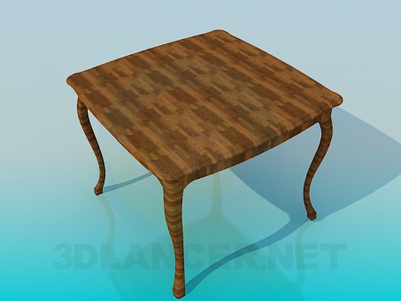 Modelo 3d Mesa de chá - preview