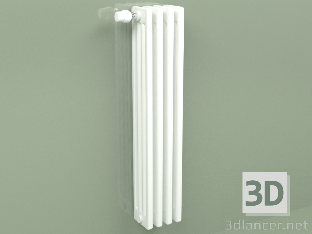 3d model Radiador Delta Laserline (DL4, H 965 mm, RAL - 9016) - vista previa