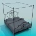 Modelo 3d Cama - preview