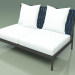 3d model Central sofa module 106 (Belt Blue) - preview