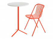 TUBY Stackable Steel Garden Chair and Table by Belca