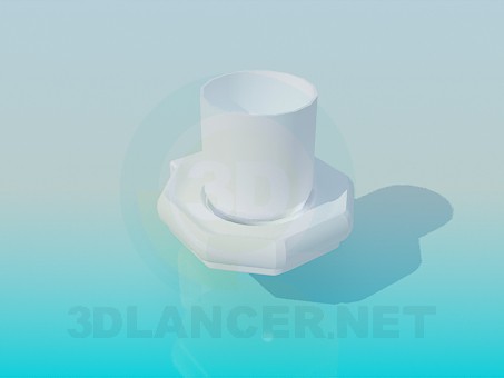 modello 3D Lampada da parete - anteprima