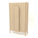 modèle 3D Armoire à longues poignées W 01 (800x300x1400, bois blanc) - preview